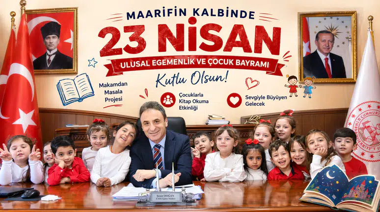 Makam Koltuğu Bu Kez Masal Diyarına Açıldı! Gümüşhane’de 23 Nisan Coşkusu Erken Başladı