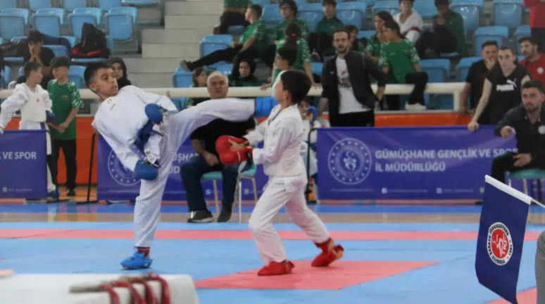 Gümüşhane’de bölgesel karate heyecanı: 19 ilden 247 sporcu yarışacak