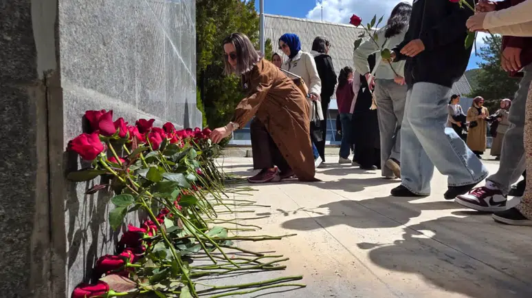Gümüşhane’de eğitim şehitleri için anlamlı anma töreni