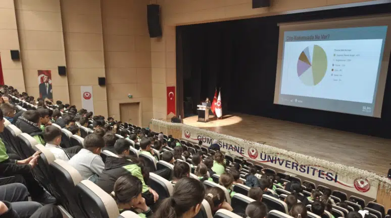 Gümüşhaneli Gençler Üniversite Çatısı Altında Geleceği Dinledi: Nanoteknoloji ve Sıfır Atık!