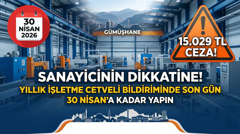 Gümüşhane Sanayicisine Kritik '30 Nisan' Hatırlatması
