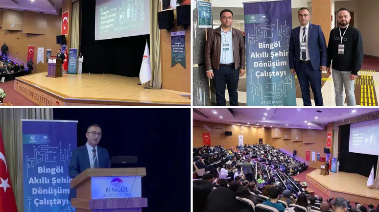 Gümüşhane Belediyesi Akıllı Şehir Deneyimlerini Bingöl'de Paylaştı
