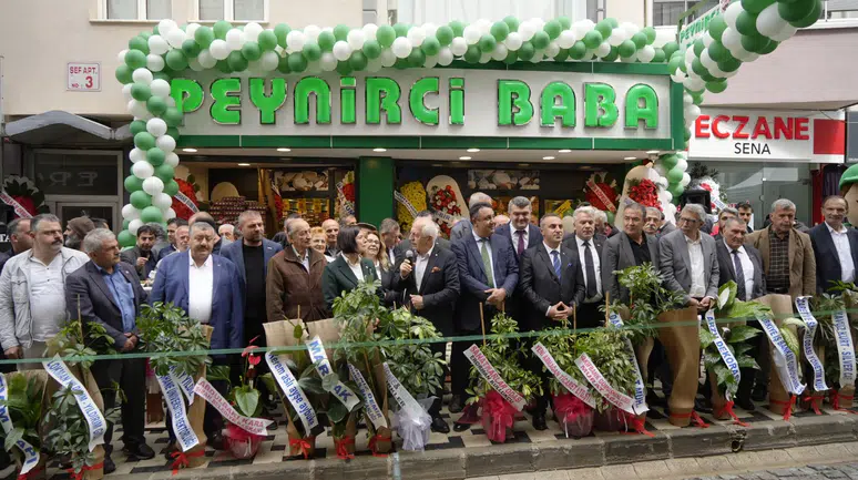 Peynirci Baba'nın 182. Mağazası Gümüşhane'de Hizmete Açıldı