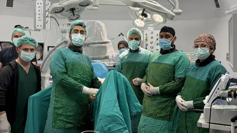 Gümüşhane'de böbrek taşı ameliyatında yeni dönem: İlk operasyon başarıyla tamamlandı