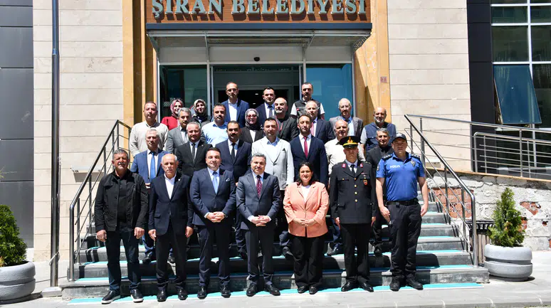 Vali Cevdet Atay Şiran İlçesinde İncelemelerde Bulundu