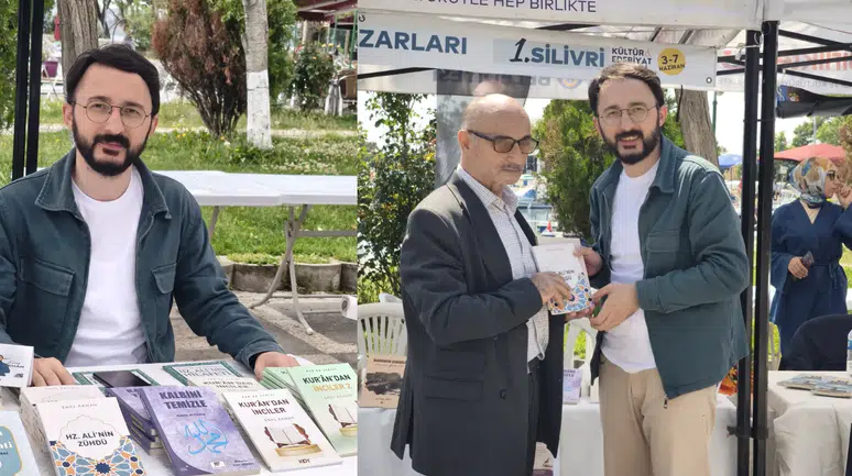 Gümüşhaneli Yazar Enes Akhan 1. Silivri Kültür ve Edebiyat Günleri'nde Okurlarıyla Buluştu