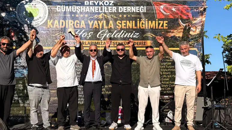 İstanbul’daki Gümüşhaneliler Kadırga Yayla Şenliği’nde Buluştu