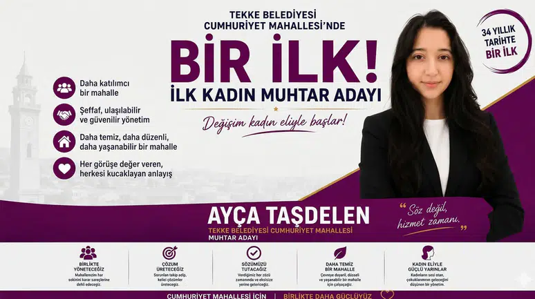 "Değişim Kadın Eliyle Başlar" Diyerek Yola Çıktı