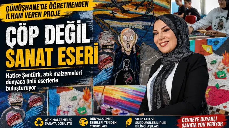 Ünlü "Çığlık" tablosunu fermuar ve kumaş atıklarıyla yeniden tasarladı