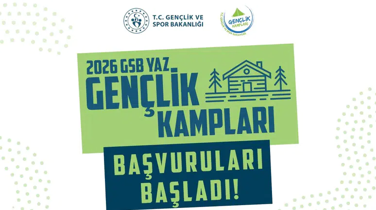 GSB 2026 Yılı Yaz Gençlik Kampları Başvuruları Resmen Başladı