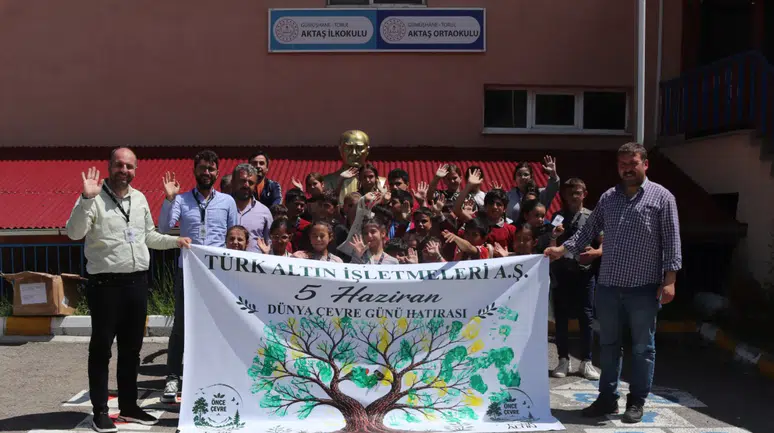 Torul Aktaş Ortaokulu öğrencilerine çevre eğitimi