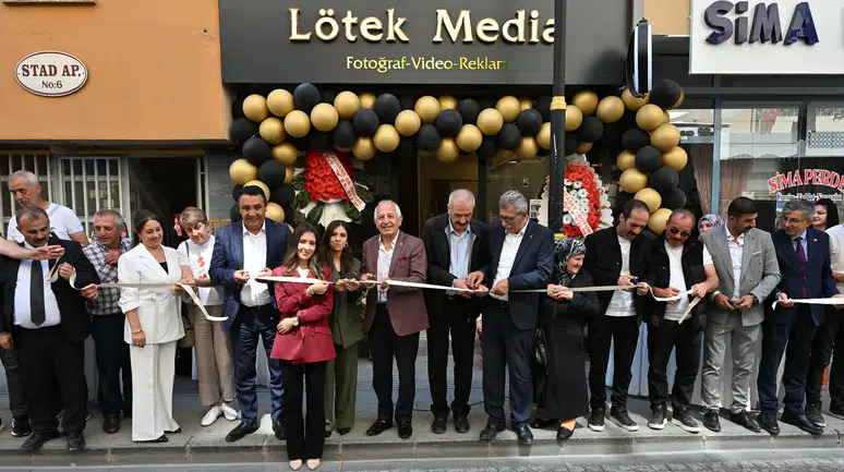 Gümüşhane'de Lötek Media düzenlenen törenle hizmete açıldı