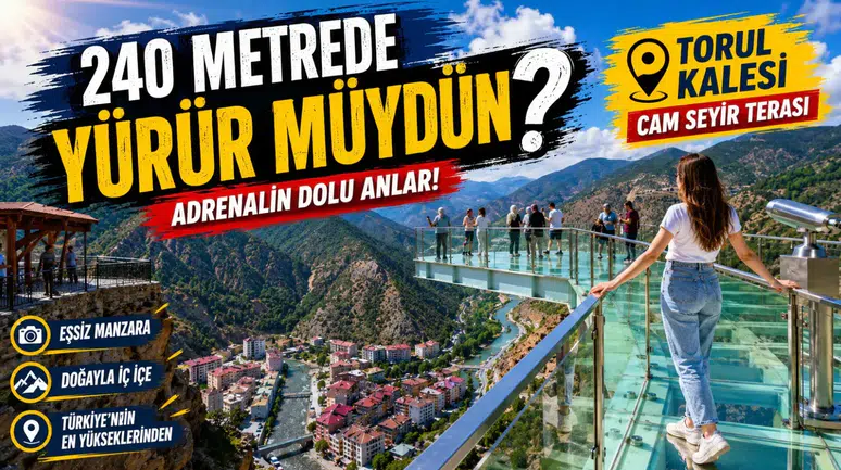 240 Metre Yükseklikte Adrenalin Dolu Anlar: "İlk Adımı Attığımda Düşeceğim Diye Çok Korktum"