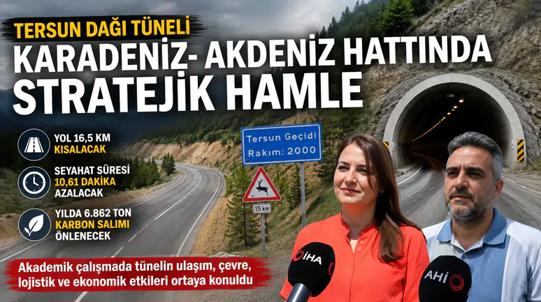 Yılda 600 binden fazla aracın kullandığı Tersun Geçidi için kritik rapor