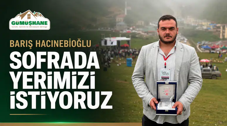 Hacınebioğlu: "Biz Kimsenin Pastasından Pay İstemiyoruz, Sofrada Yerimizi İstiyoruz"