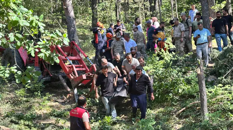 Gümüşhane’de traktörün altında kalan orman işçisi hayatını kaybetti