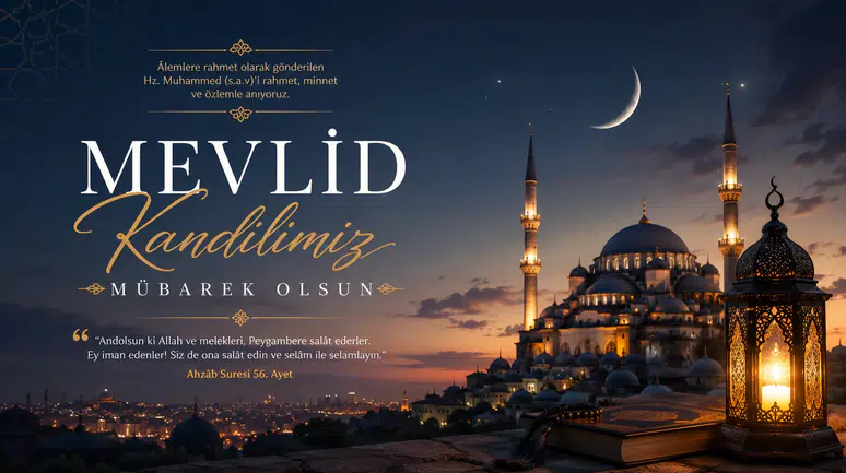 Mevlid Kandili mesajları