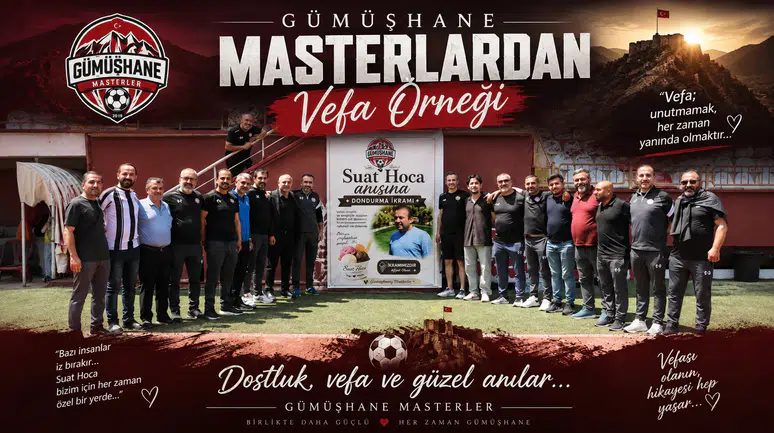 Eski Öğrencileri ve Dostları Aynı Sahada Buluştu! Suat Dalman Unutulmadı