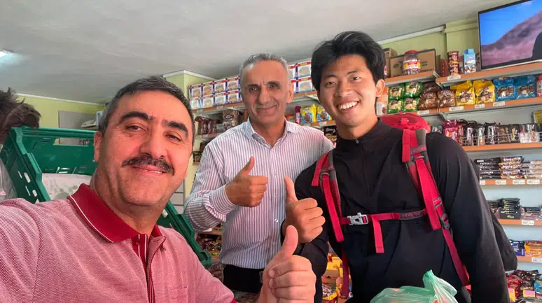 Gümüşhane’de Çinli Turiste Türk Misafirperverliği sürprizi
