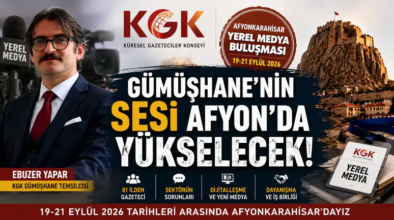 Yerel Medyanın Kalbi Afyon’da Atacak: Gümüşhane Masadaki Yerini Alacak