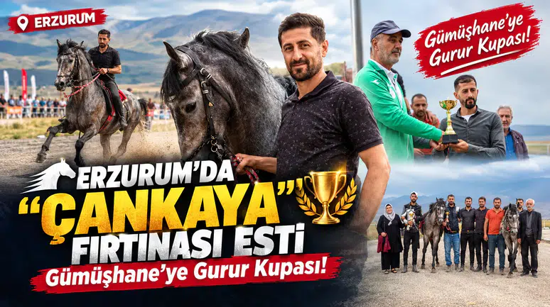Erzurum’da "Çankaya" Fırtınası Esti: Gümüşhane’ye Gurur Kupası!