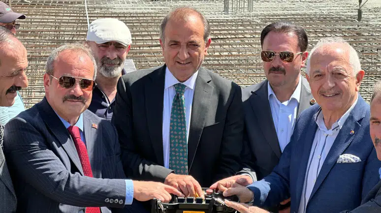Bahçeli Beldesinde Üç Dev Yatırım İçin Temel Atma Töreni Düzenlendi