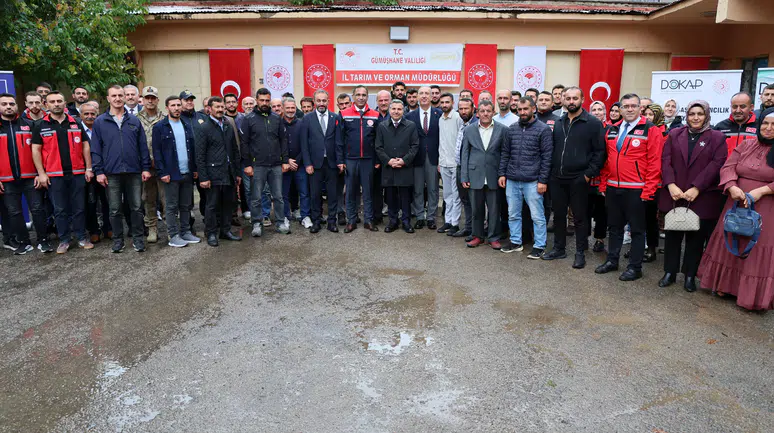 Gümüşhane’de DOKAP Destekli Tarımsal Ekipmanlar Çiftçilere Teslim Edildi