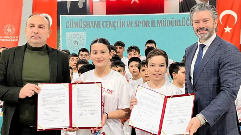 Gümüşhane’de hentbol altyapısına güçlü adım