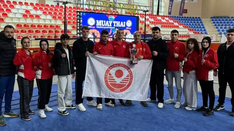 Gümüşhane Üniversitesi Muaythai Türkiye Şampiyonası’ndan Çifte Başarıyla Döndü