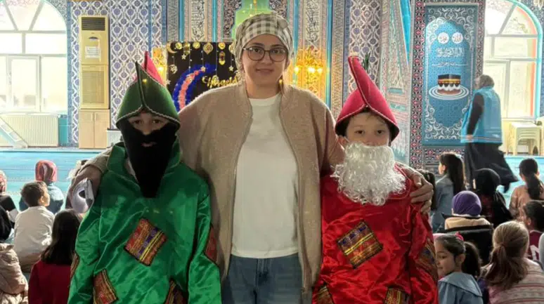 Gümüşhane’de çocuklar bu etkinliğe bayıldı! Hacivat ve Karagöz sahne aldı