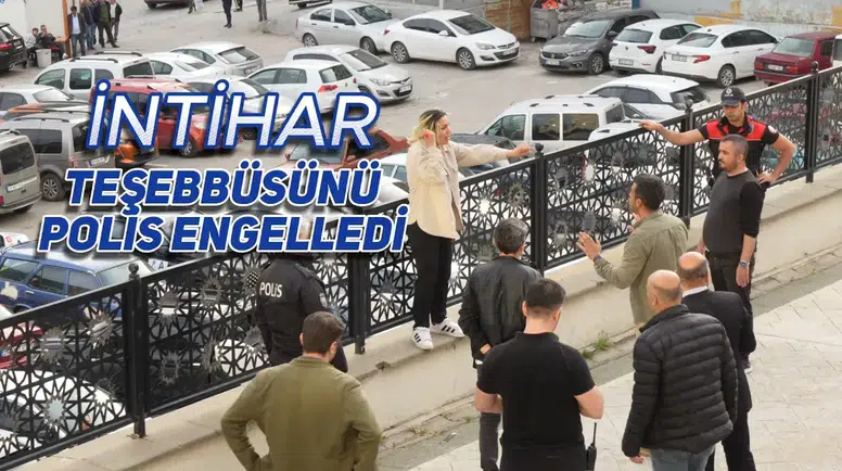 Gümüşhane’de intihar teşebbüsünü polisin müdahalesi engelledi