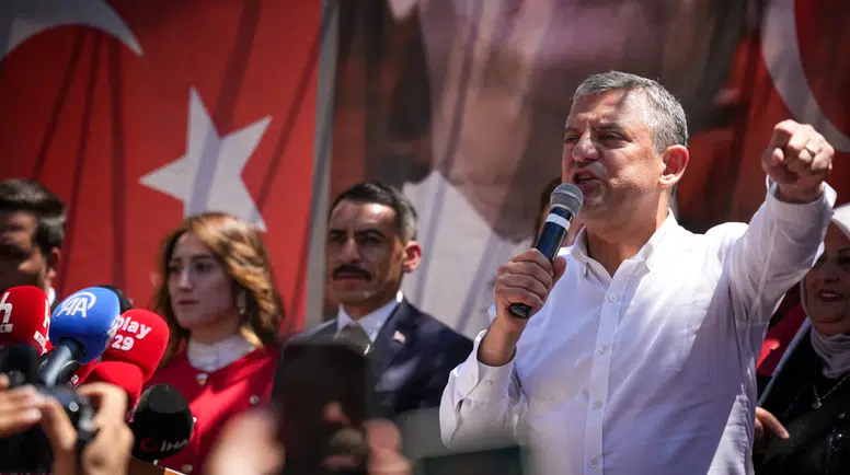 Özgür Özel, Tekke'de Barış Demirkıran için destek istedi