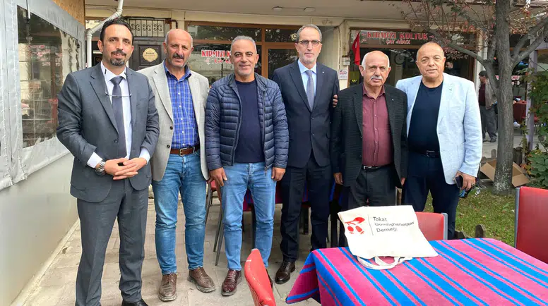 Tokat Gümüşhaneliler Derneği Yönetimi Gümüşhane'de Temaslarda Bulundu