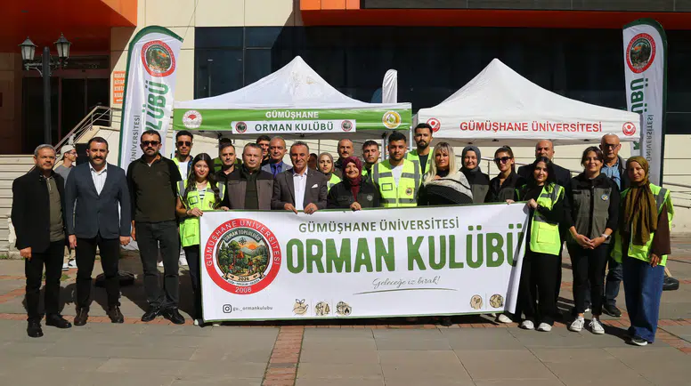 Gümüşhane Üniversitesi’nde Yeşil Vatan Kampüsü İçin Orman Kulübü Kuruldu