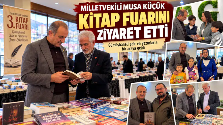 Milletvekili Musa Küçük, Talat Ülker 3. Kitap Fuarı ve Şairler İmza Etkinliği'ne Katıldı