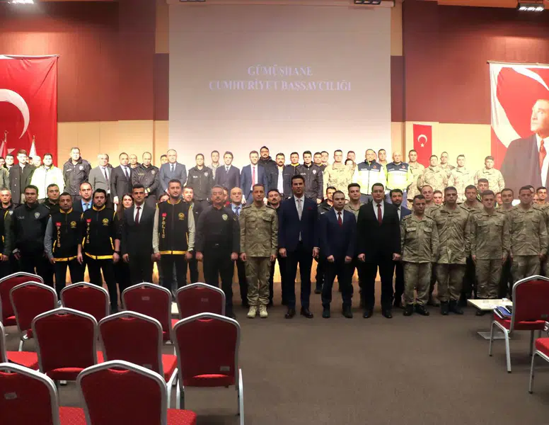 Gümüşhane Cumhuriyet Başsavcılığı’ndan kolluk personeline eğitim semineri