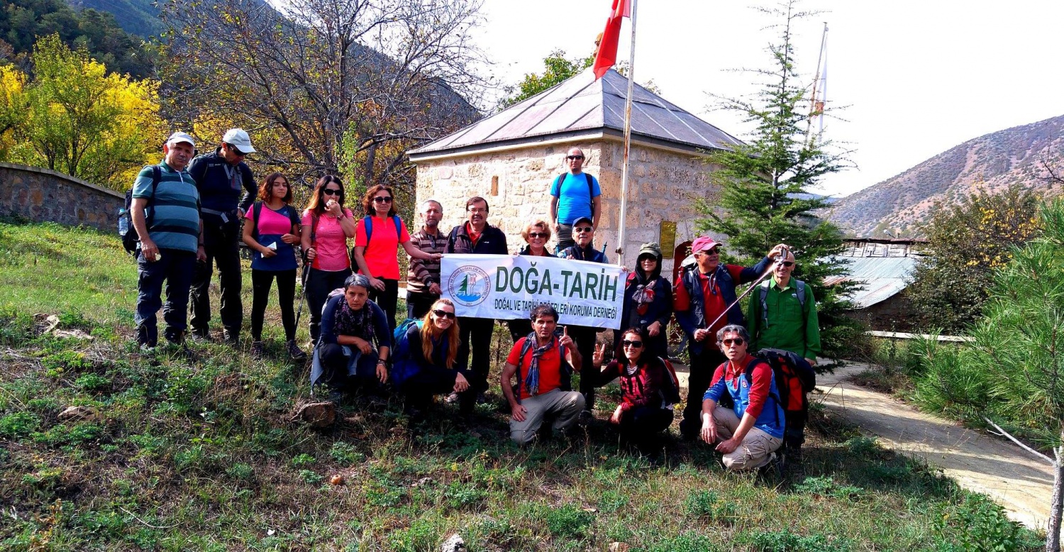 Trabzonlu doğaseverler Pirahmet köyünde 2