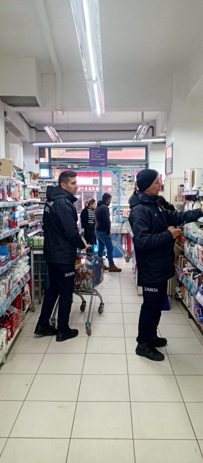 Zabıta ekiplerinden yılbaşı öncesi sıkı denetim 5