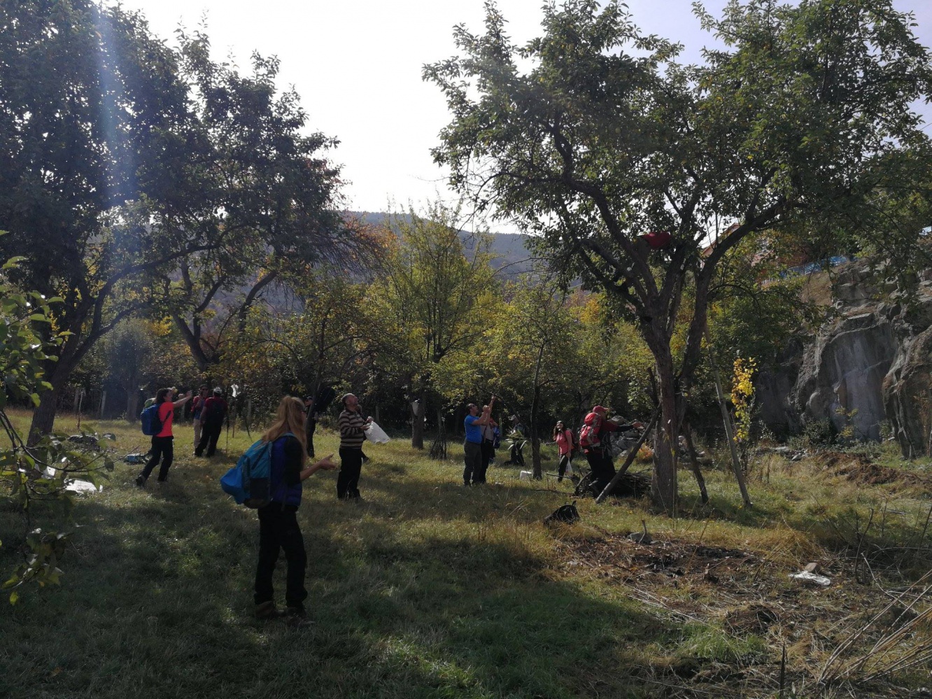 Trabzonlu doğaseverler Pirahmet köyünde 5