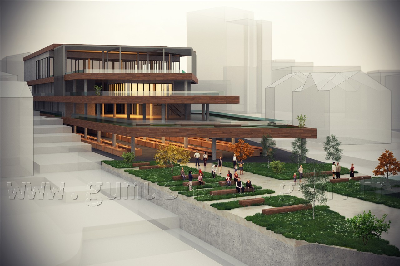 Modern pazaryerine ilk kazma vuruluyor 1