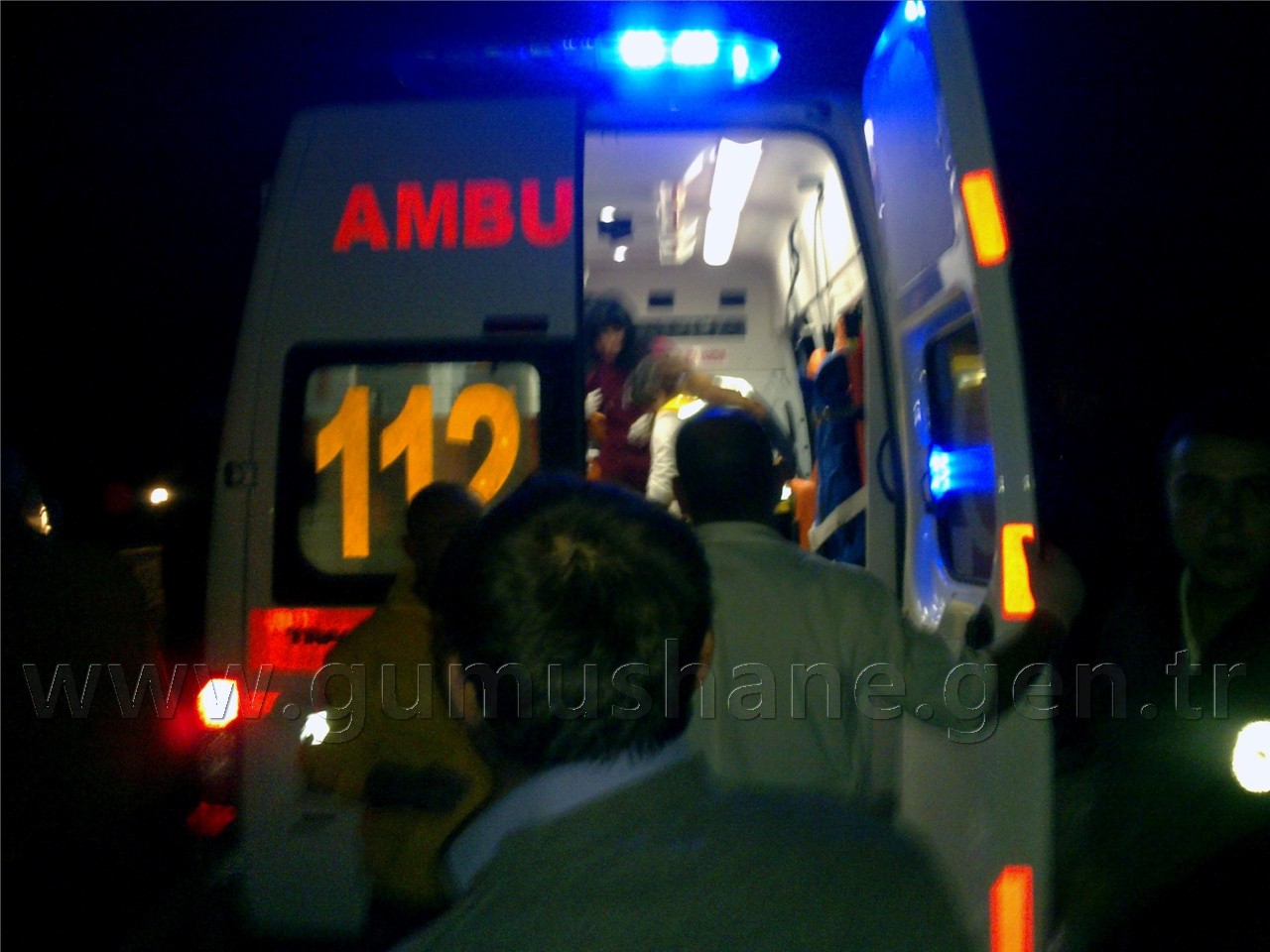 Gümüşhane'de Trafik Kazası: 2 Yaralı 1