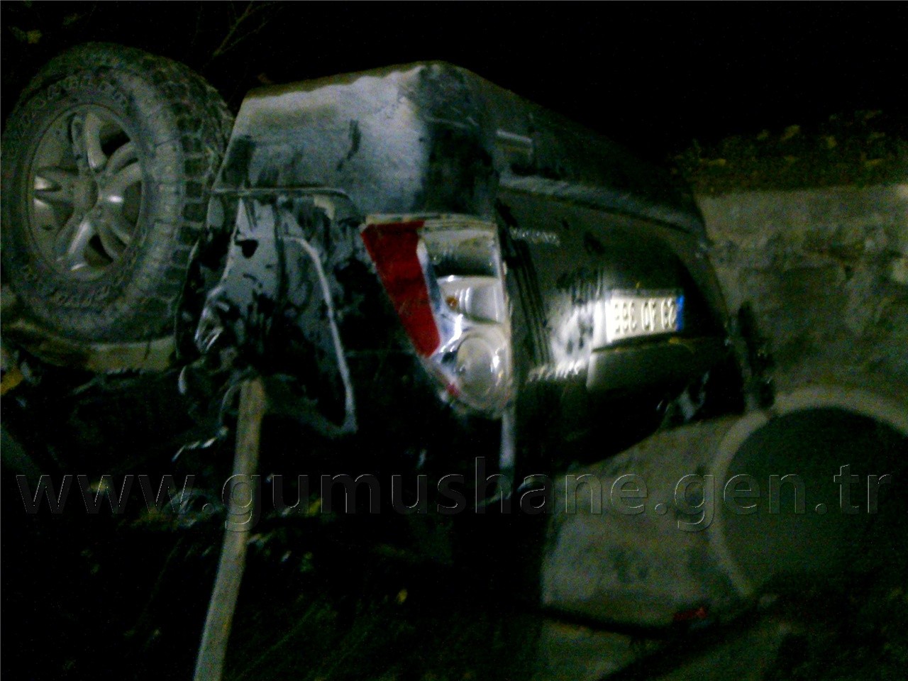 Gümüşhane'de Trafik Kazası: 2 Yaralı 2