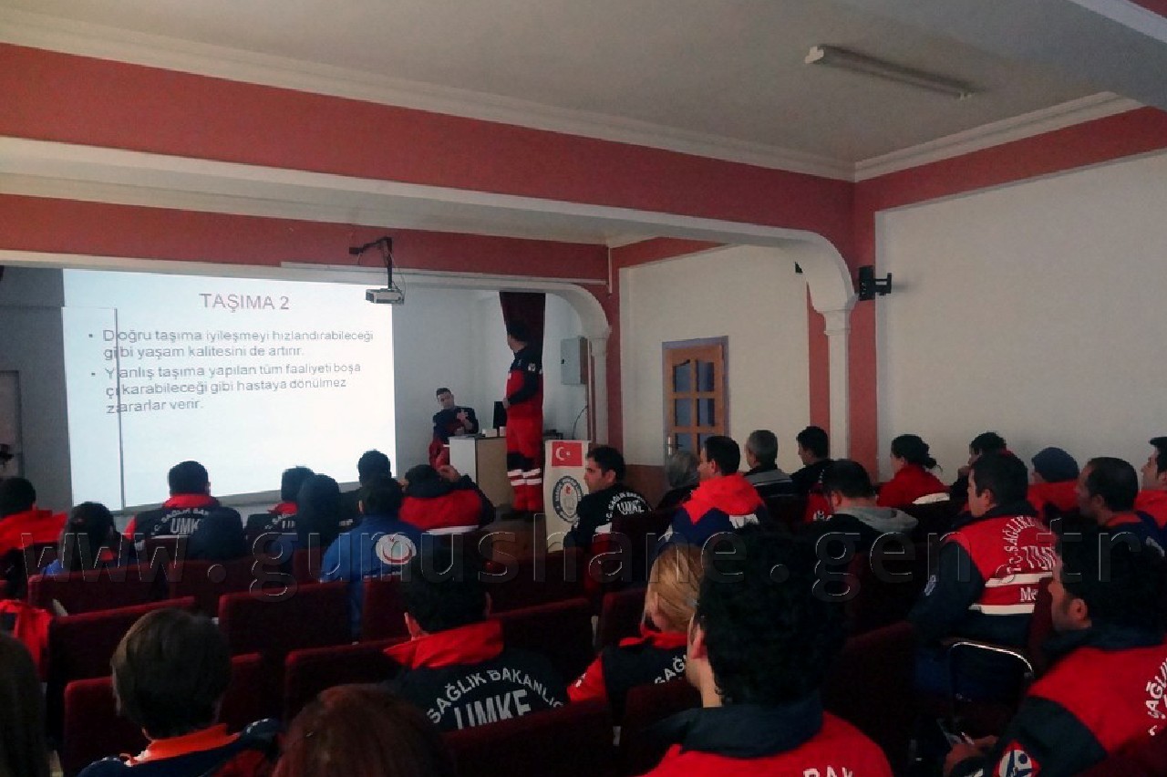 UMKE Eğitimi Gümüşhane'de Yapıldı 4