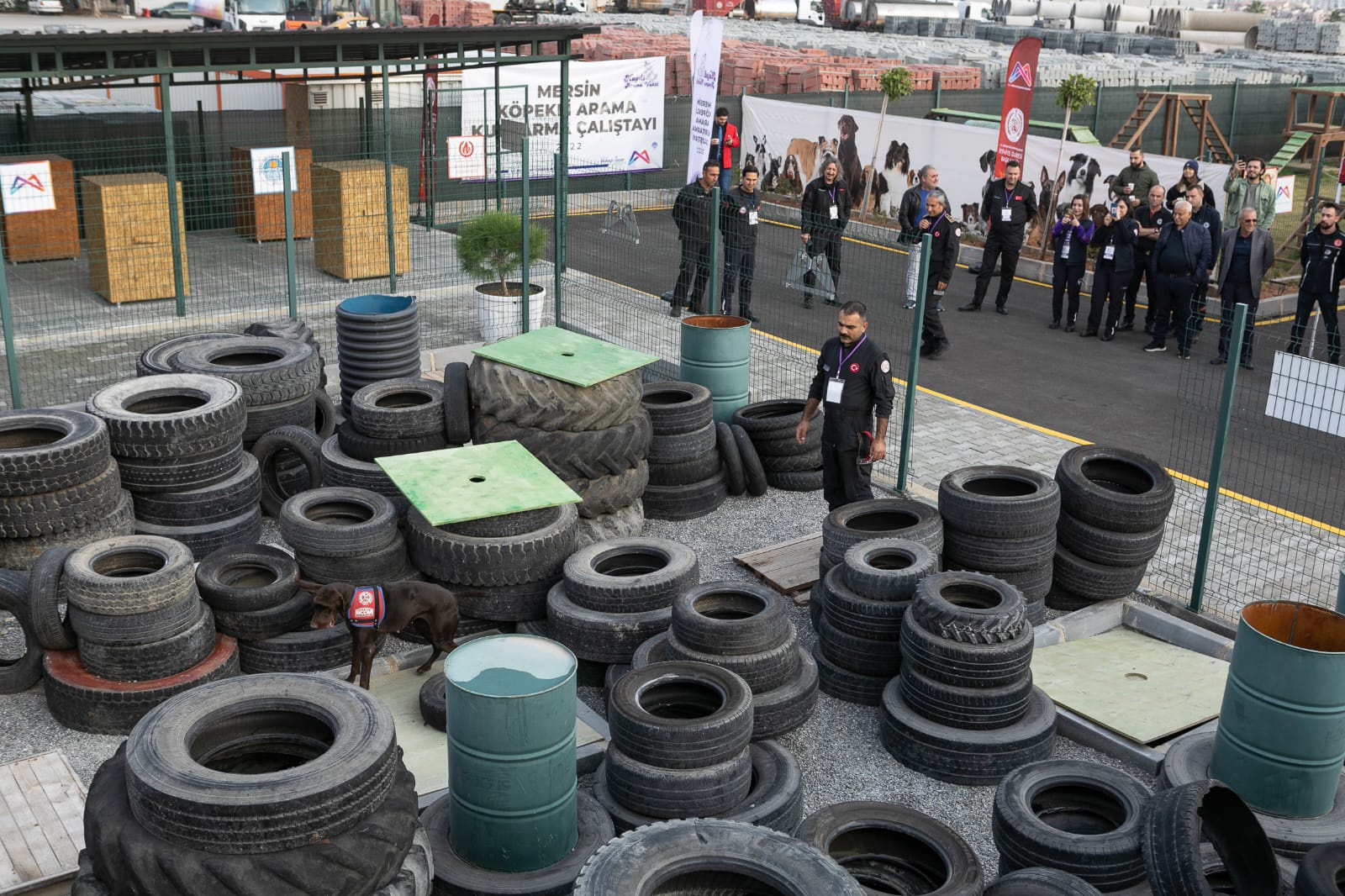 GÜ Köpekli Arama Kurtarma Çalıştayına katıldı 6