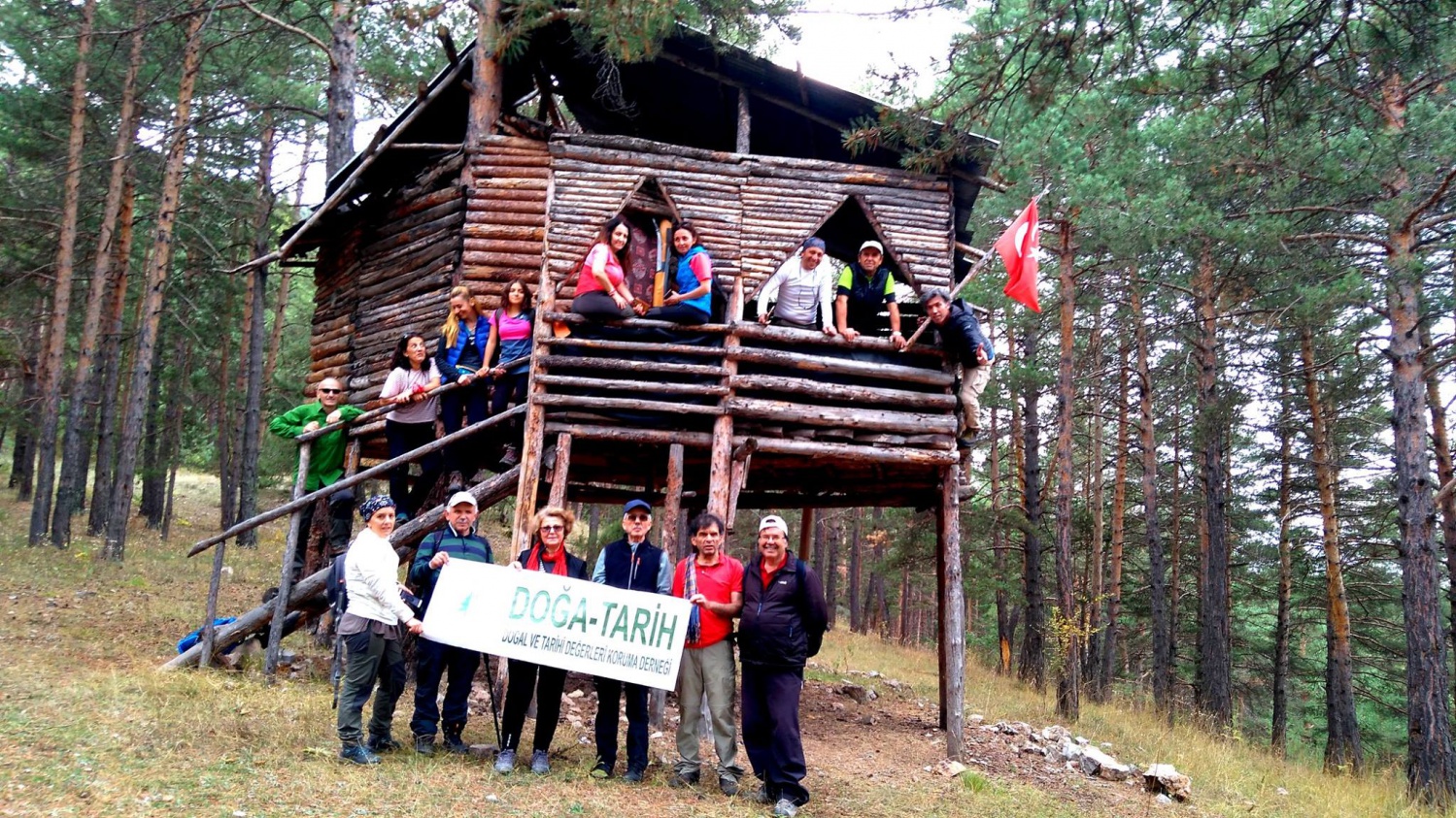 Trabzonlu doğaseverler Pirahmet köyünde 4