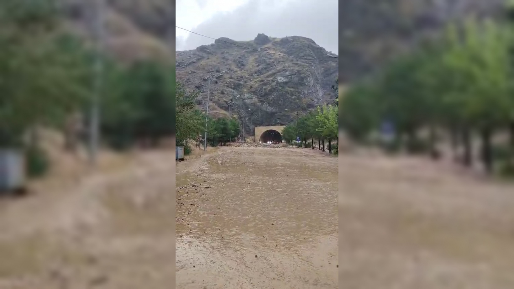 Gümüşhane bir kez daha sele teslim oldu 1