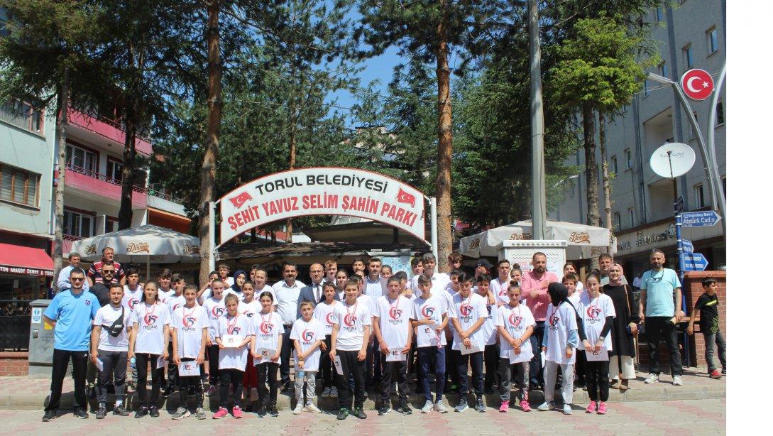 Torul’da 15 Temmuz koşusu yapıldı 1