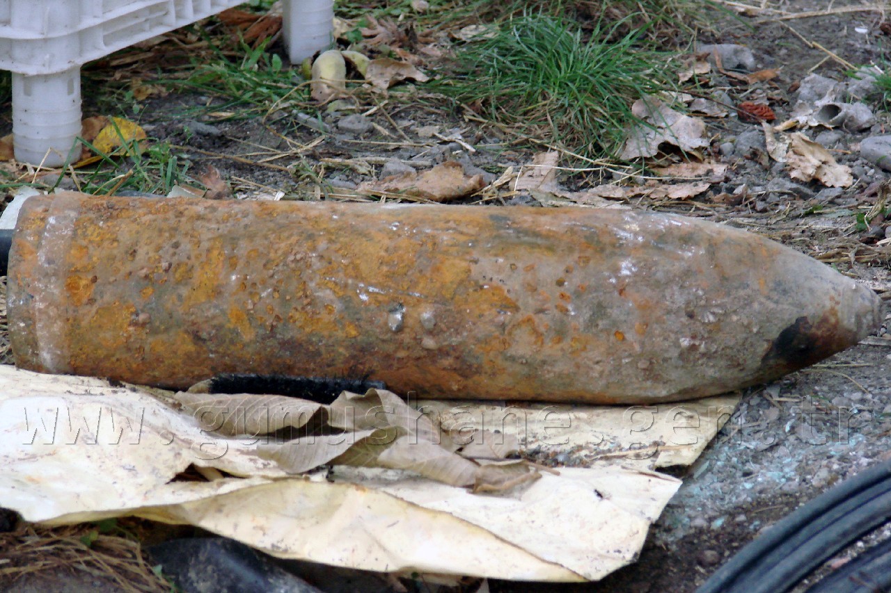 Torul'da Top Mermisi Bulundu 3