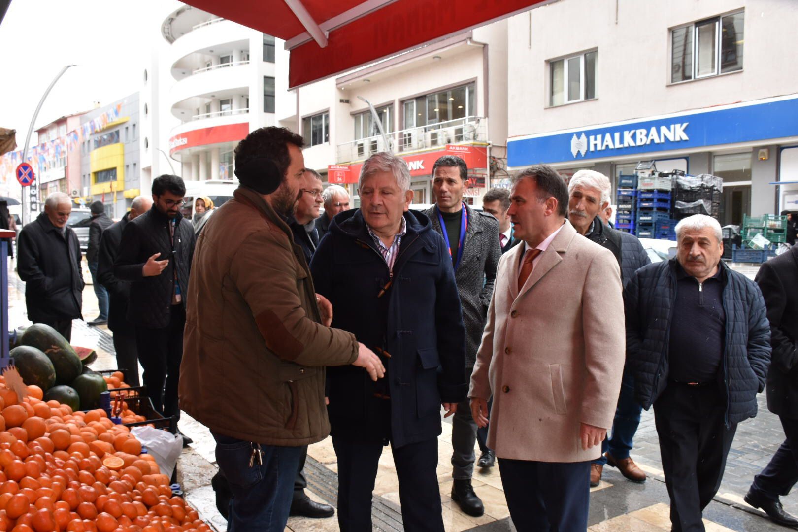 Rektör Aydın, Ercan Başkanla şehir turu yaptı 1