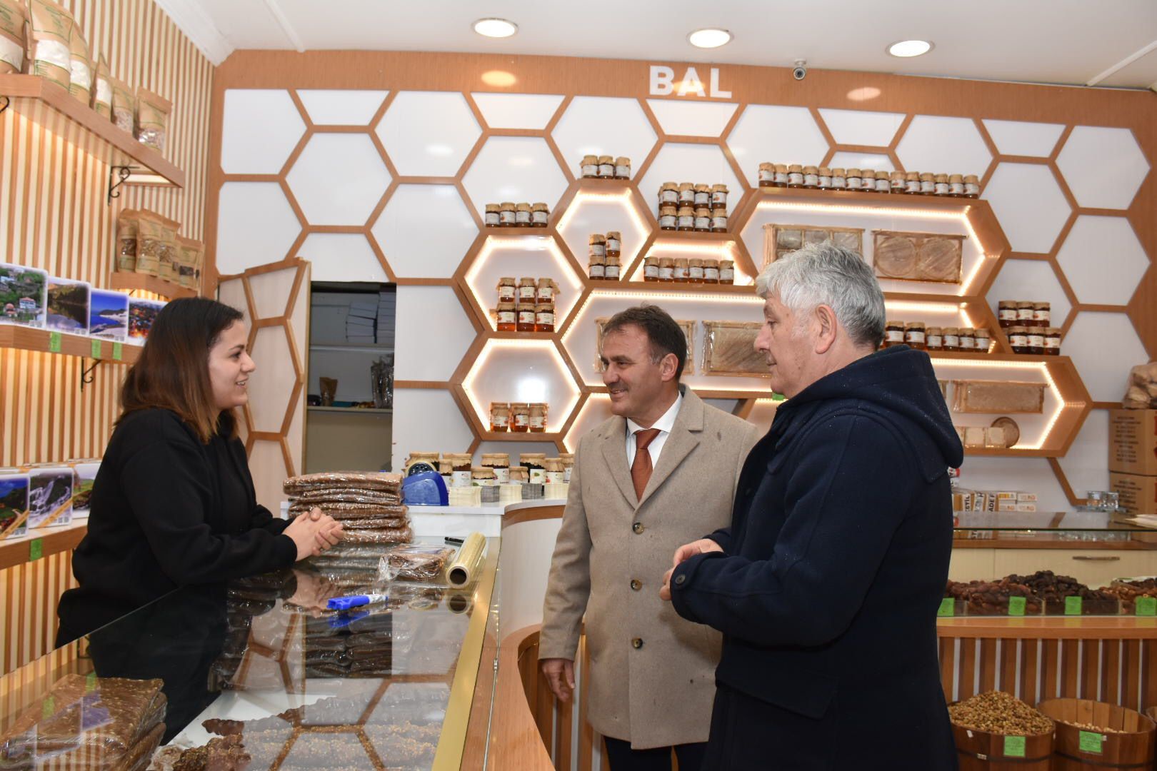 Rektör Aydın, Ercan Başkanla şehir turu yaptı 7